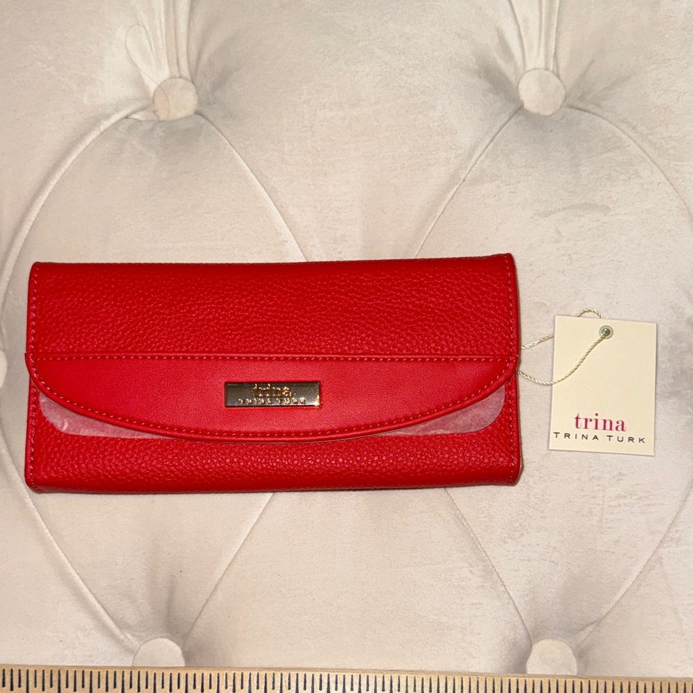 Trina Turk Vibrant Red Wallet NTW